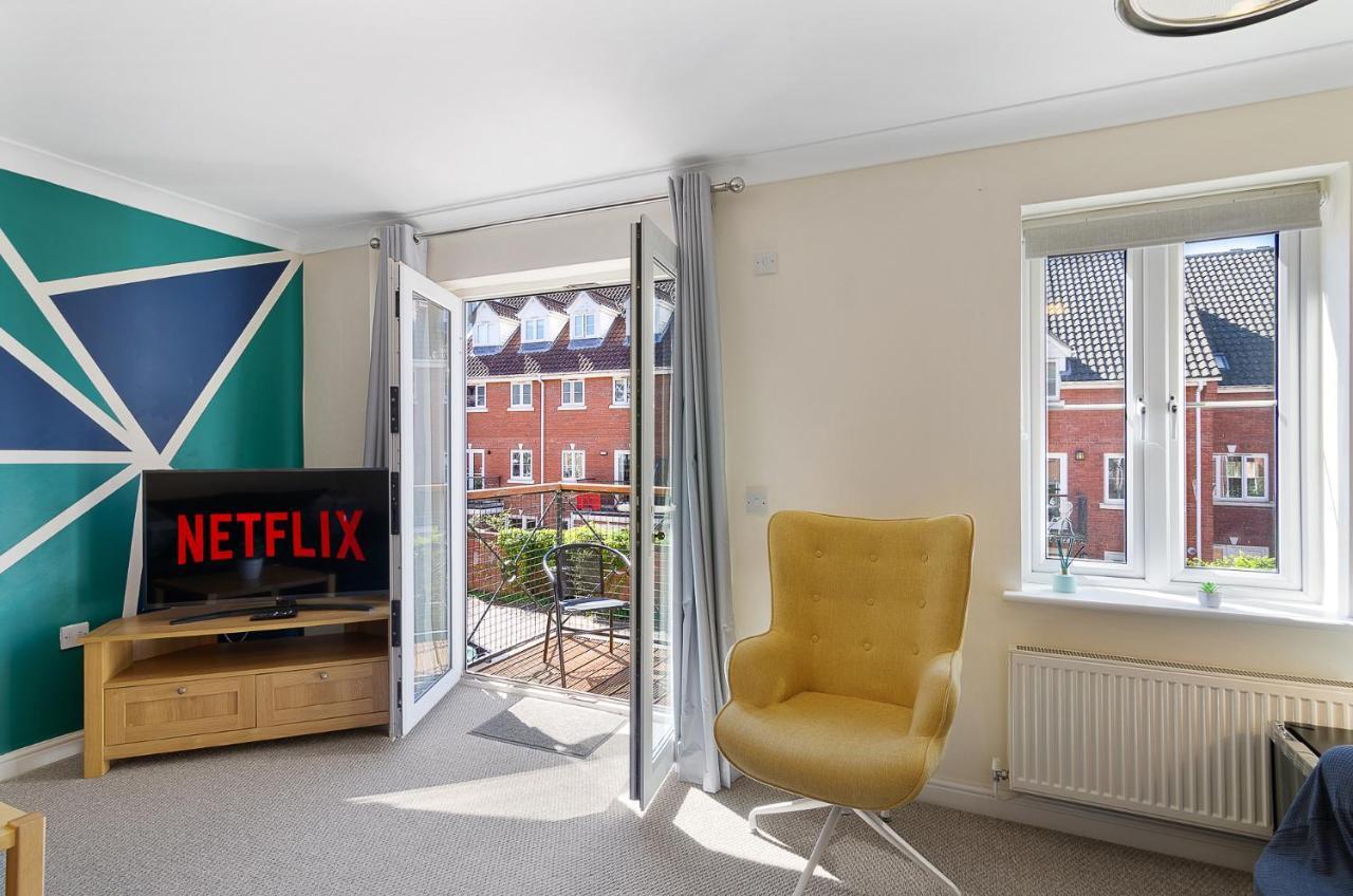 4Br Townhouse Wbalcony Free Parking Fast Wi-Fi Villa Norwich Exterior photo